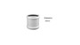 Imagen de CONEXION CUPLA CORREDIZA HH 40MM PVC JUNTA ELASTICA